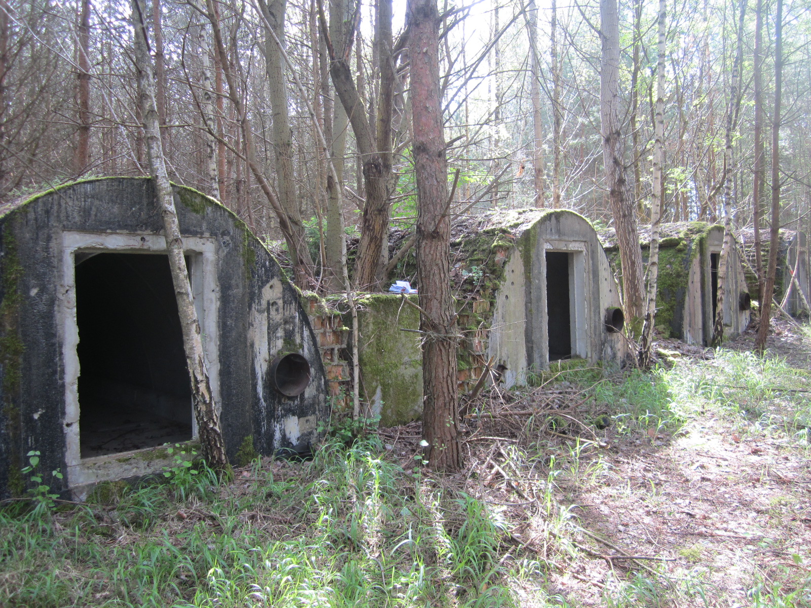 Alter NVA-Bunker vor dem Umbau