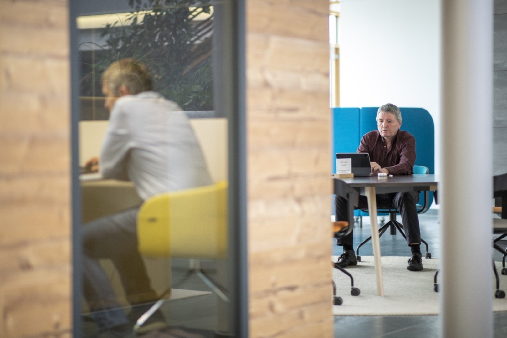 Blick in den Arbeitsbereich des Atrium E-Werk Dauerthal