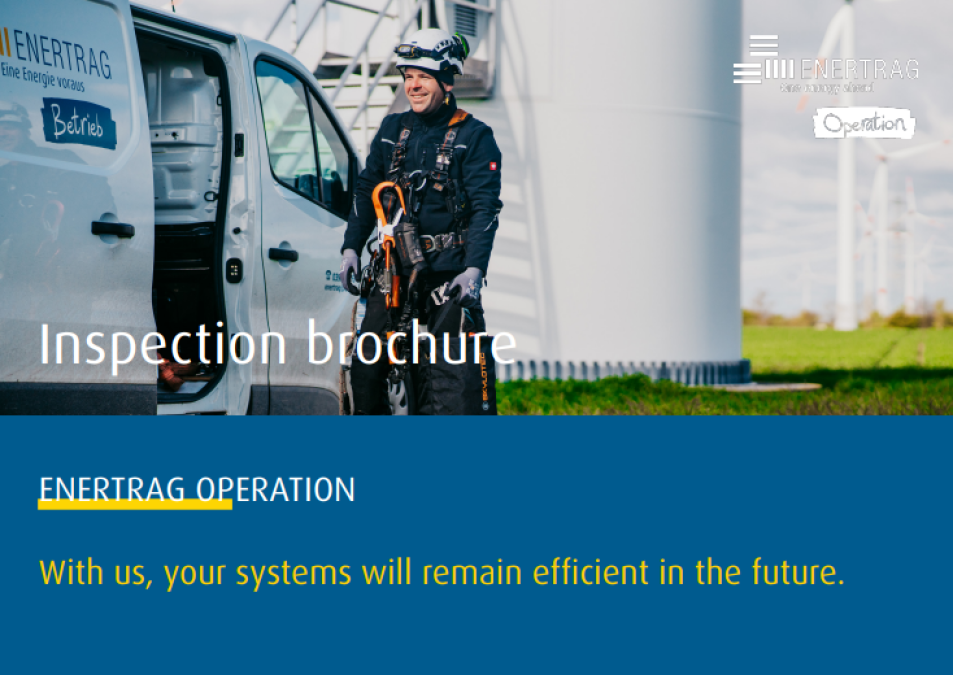 ENERTRAG Operation Inspection broschure