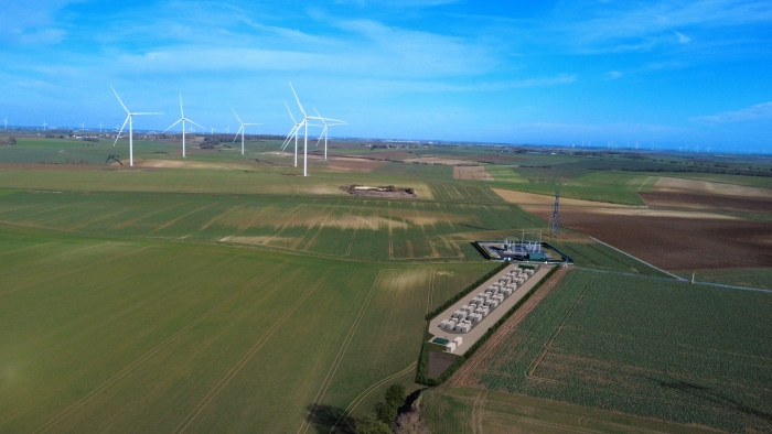 Les Sablons - storage ENERTRAG